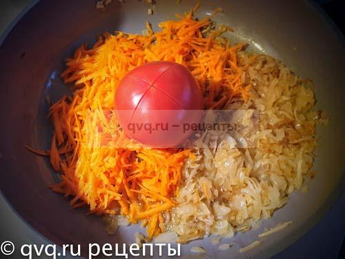 лук и морковь