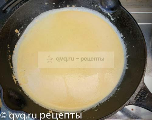 в сковородке