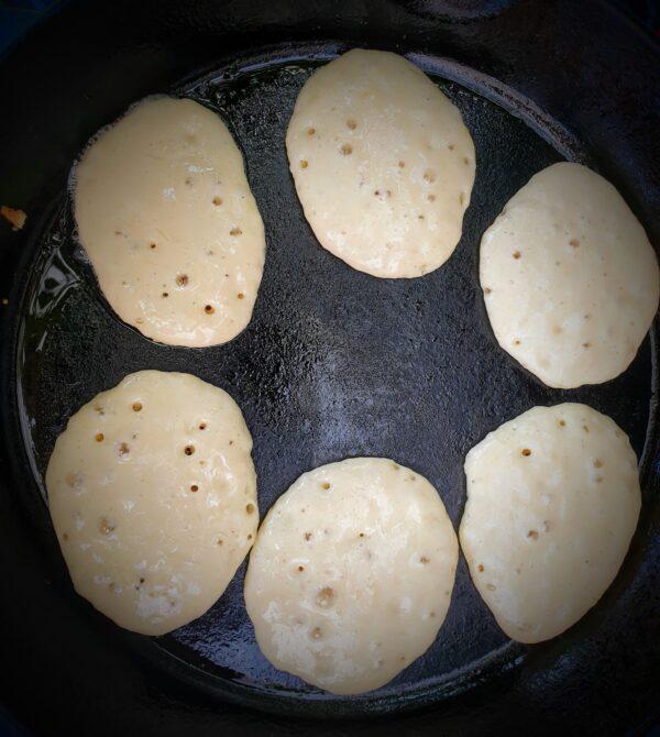 оладьи с одной стороны оладьи с одной стороны